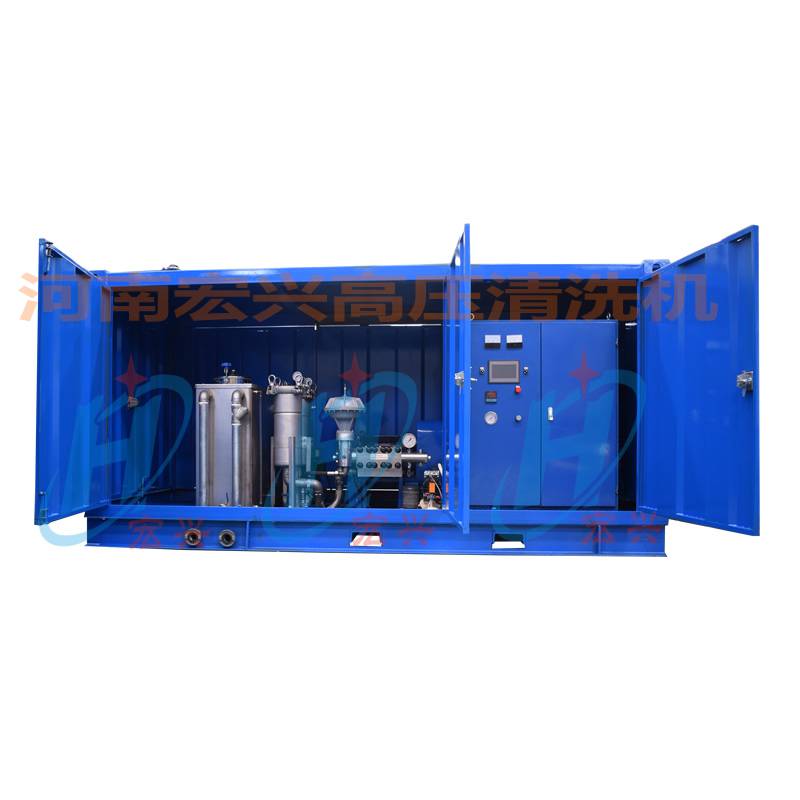 宏兴供应3000公斤**高压防腐保温工业清洗机 进口泵可移动