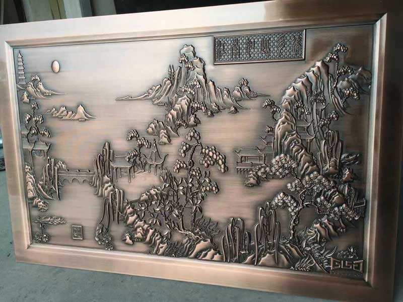 蓝博旺不锈钢公司 欧式简约镂空雕刻 南京铜铝雕刻工艺品厂家批发