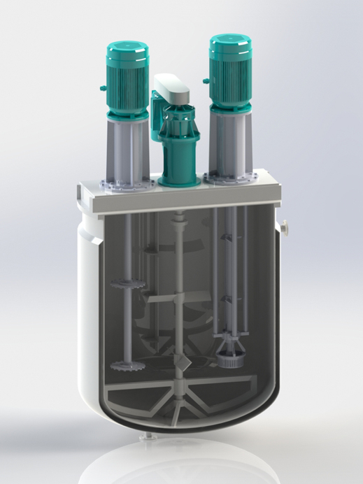 硅油乳化机械设备 真空反应釜 精密处理