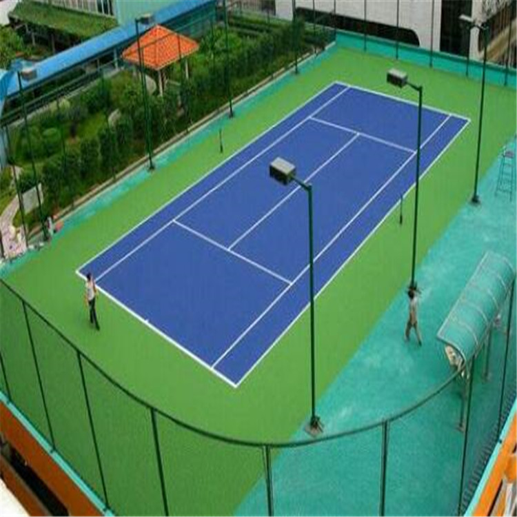 延边网球场丙烯酸-承接运动地面建设