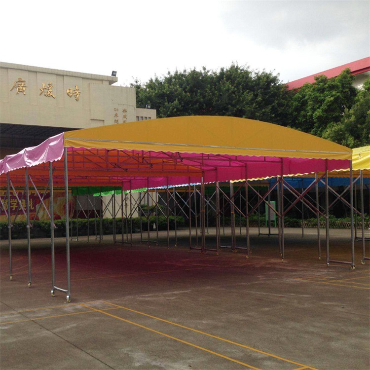 贵州六盘水 可伸缩遮阳棚 体育馆遮雨棚 赛事活动帐篷