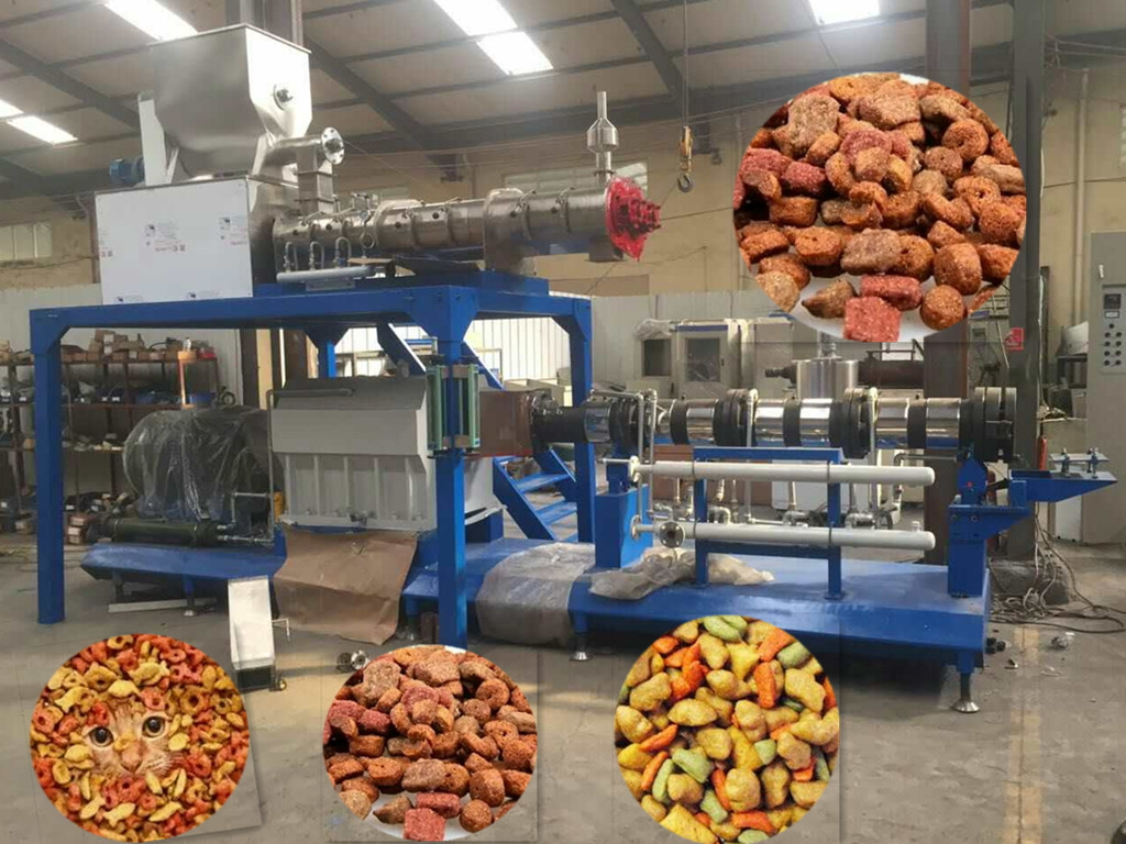济南狗粮生产线生产设备 大型狗粮加工机械