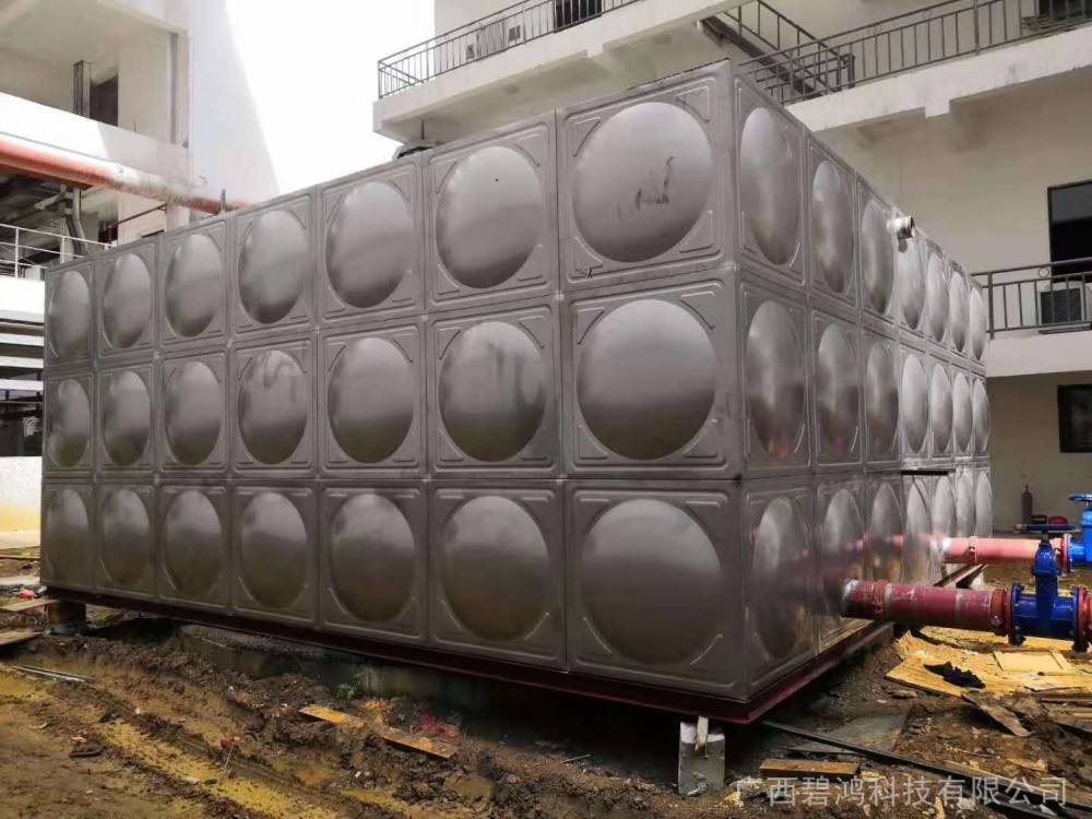 南宁不锈钢水箱大型不锈钢储水罐厂家生产