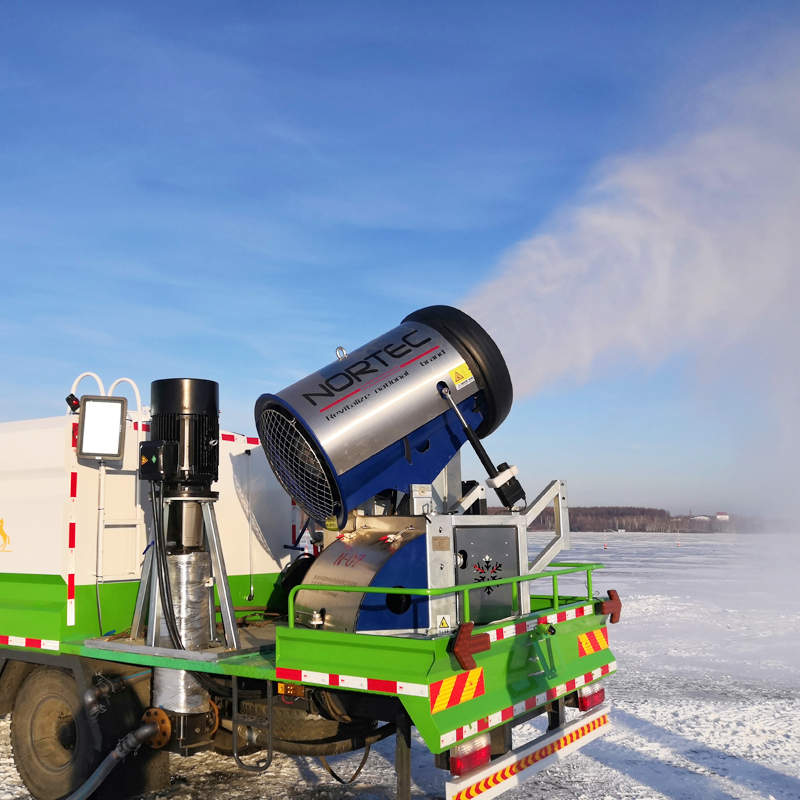 大连人工造雪机设备支持定制 滑雪场高温国产造雪机