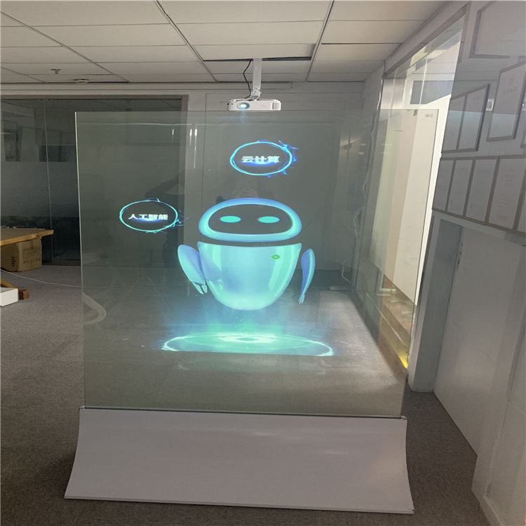 上海容可3D全息投影膜 厂家直供双面可视投影膜 高清晰高亮度投影膜 透明投影膜