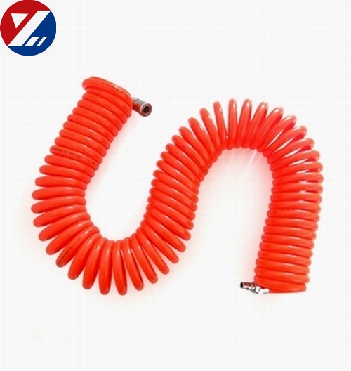 polyurethane pneumatic recoil/spiral/spring air hose/tube/tubing