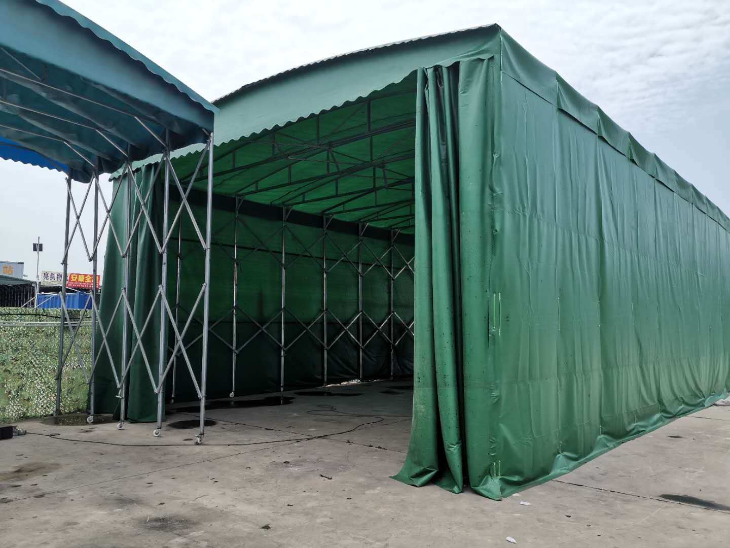 西宁防雨棚生产厂家 陕西昊澜篷业有限公司