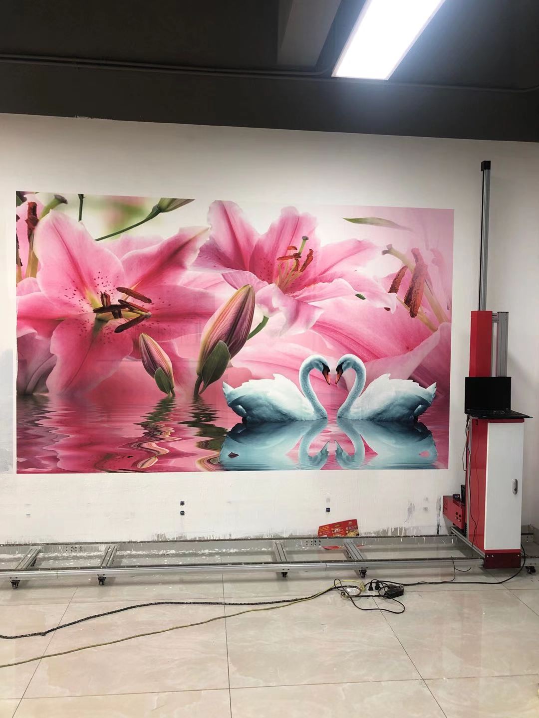 2021新款墙面印刷机 瓷砖壁画打印机 户外喷绘机