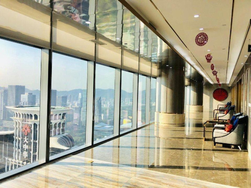 深圳會展中心旁寫字樓租賃皇庭中心租售|皇庭大廈|層高很高