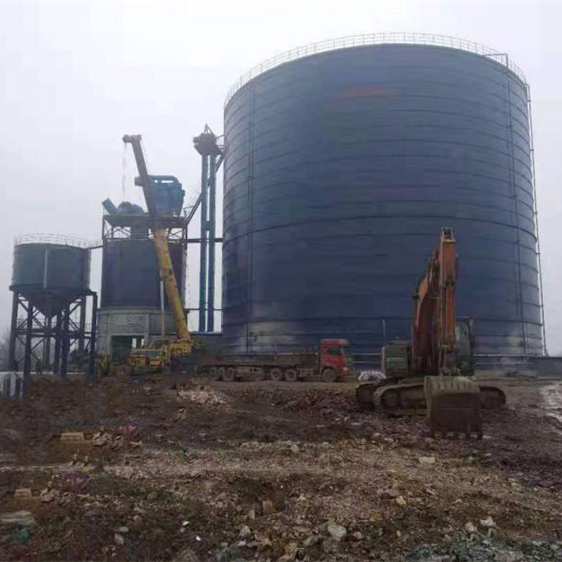 杭州市一万立方粉煤灰钢板库施工措施详细方案