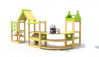 安平幼儿园玩具厂批发木质区角柜