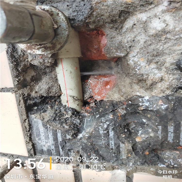深圳生活用水管检测 水管捡漏 来电了解测漏方式