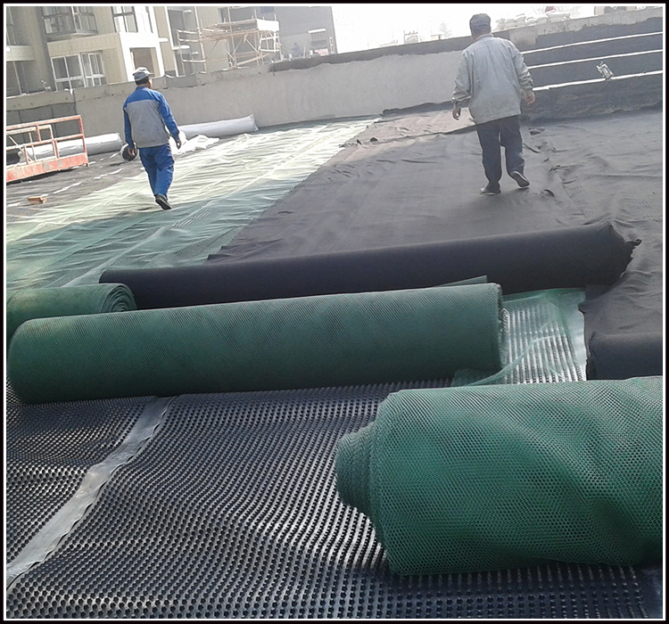 重庆H30楼顶花园1500g滤水板每平报价