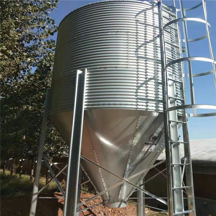 养殖料塔的安装和使用教程-青州铭朗机械