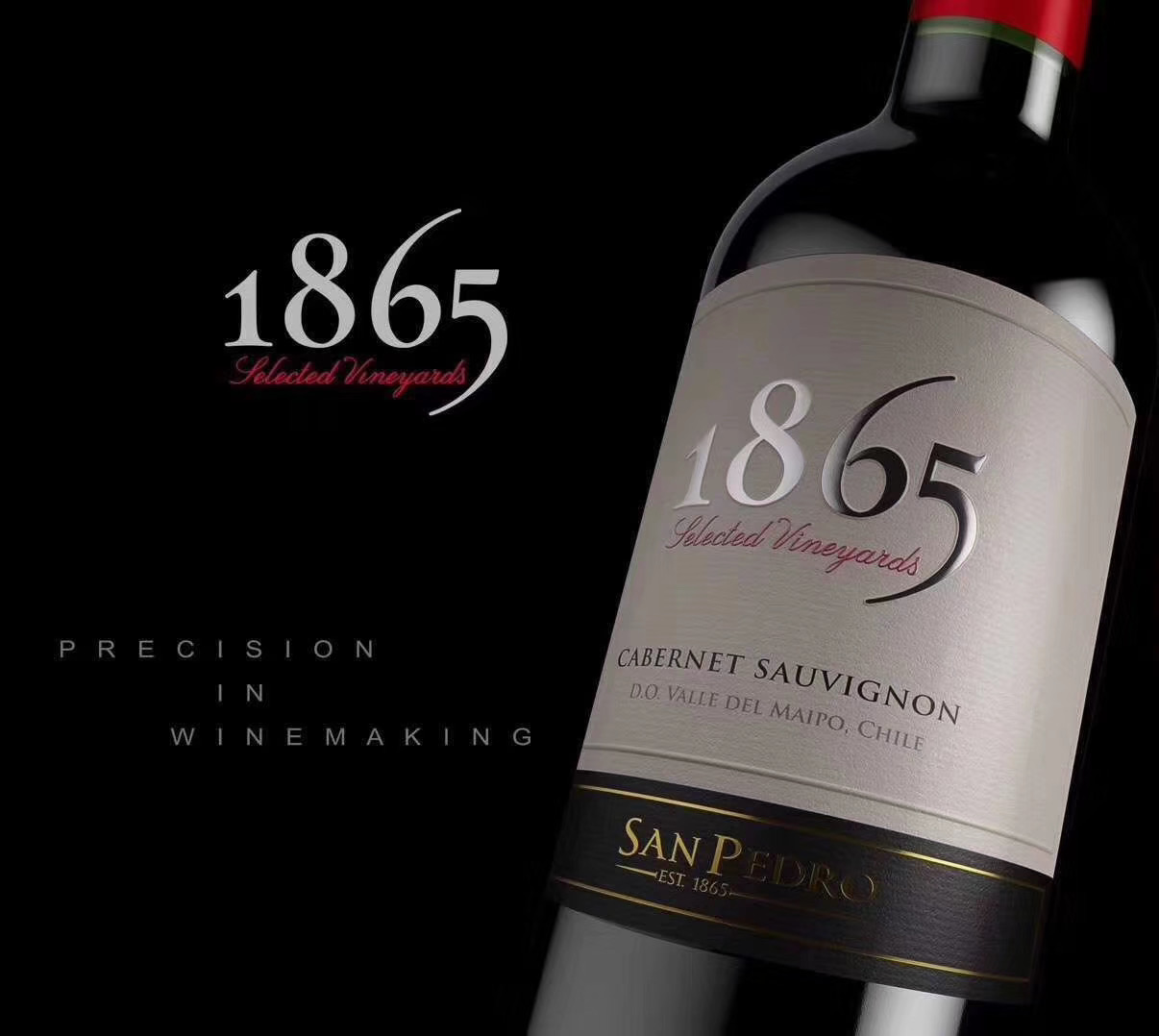 1865马尔贝克红葡萄酒团购 圣佩德罗San Pedro 1865卡曼尼红葡萄酒