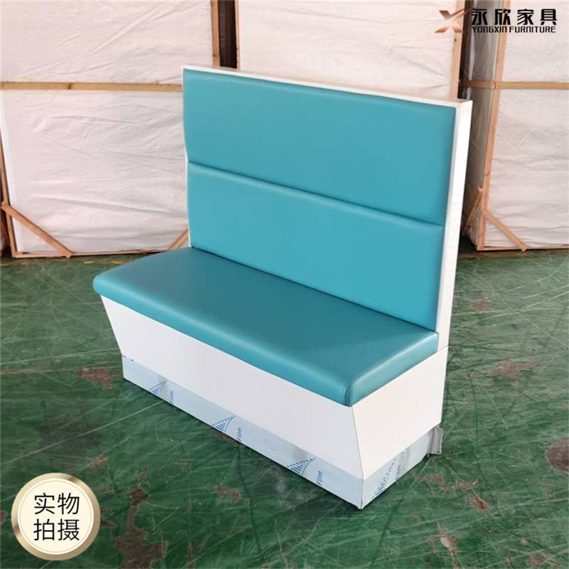 金龙冰室家具-中国香港金龙冰室单面卡座沙发