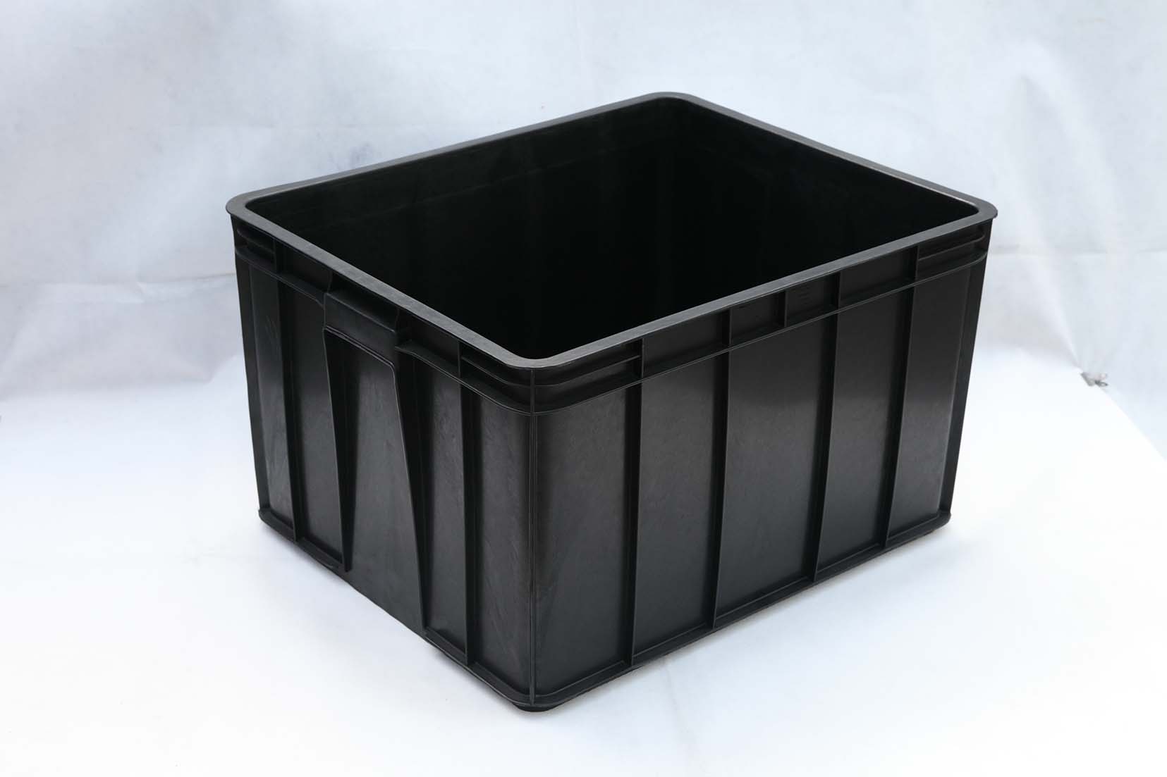 供应全新HDPE料周转箱塑胶卡板防静电塑胶箱塑料方盘零件盒
