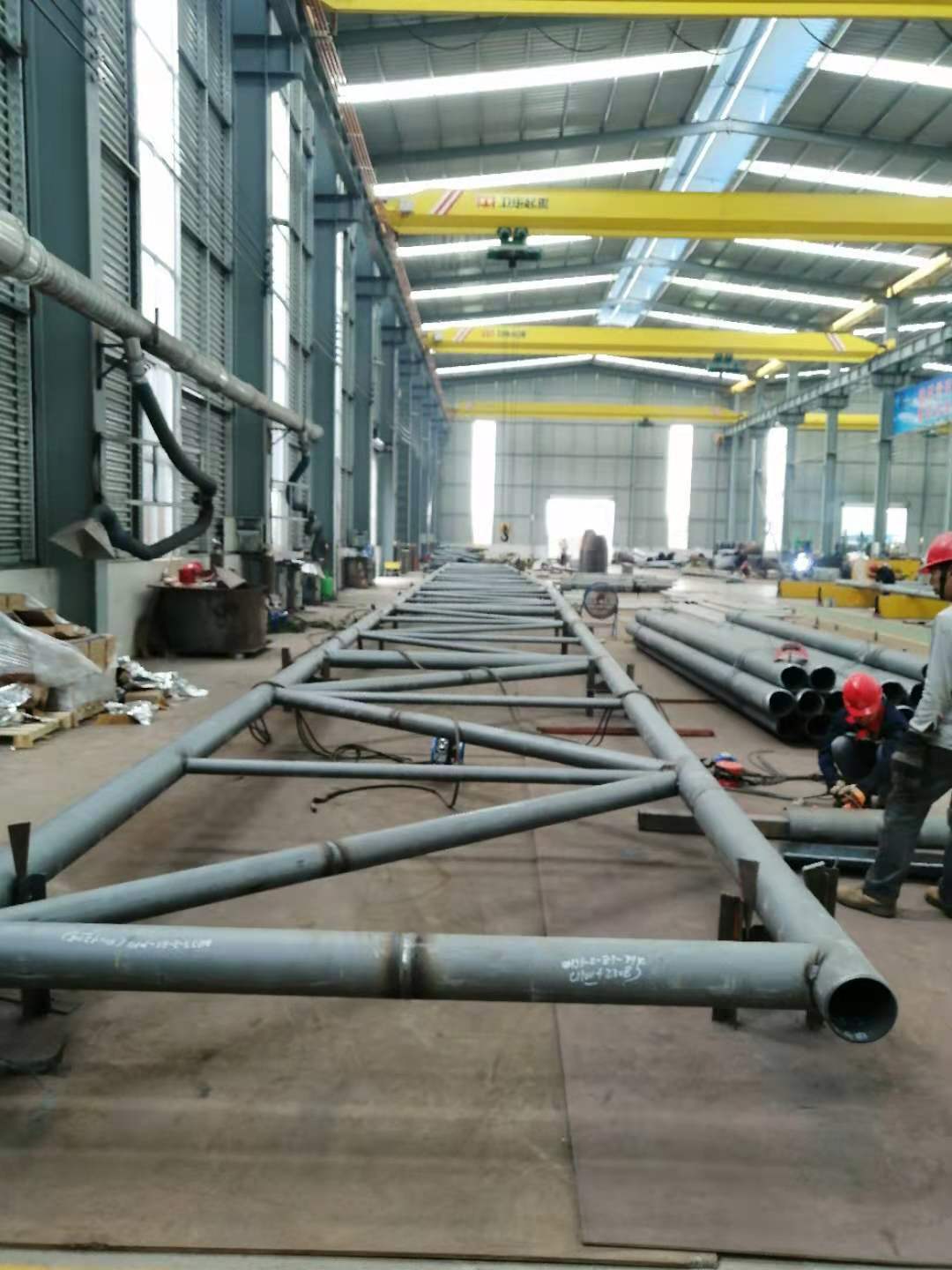 管桁架钢结构工程 管桁架空间结构钢结构加工