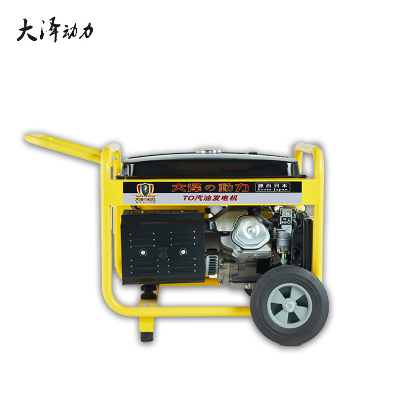 6kw小型汽油发电机皮卡车使用