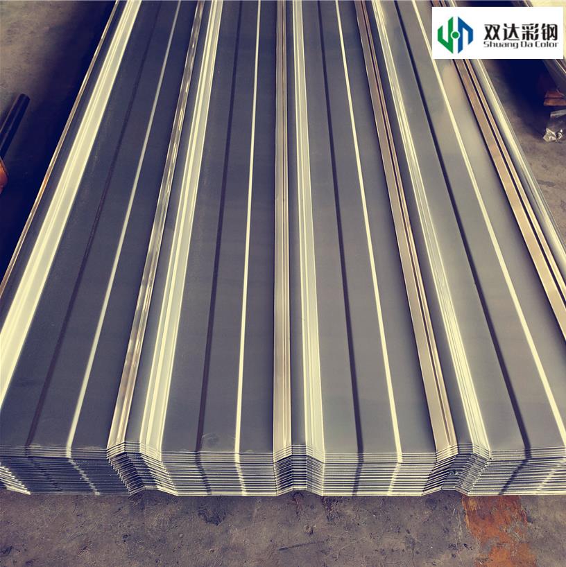 冰灰色彩钢彩铝合金25-205-1025型墙面板屋面板