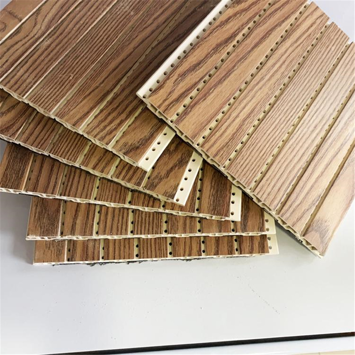 辽宁剧院竹木纤维吸音板 生态木吸音板 生产安装