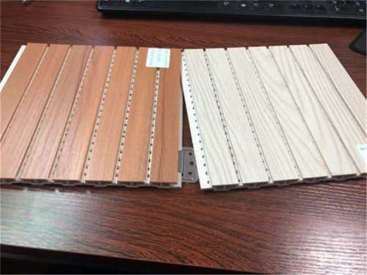 巢湖环保竹木纤维吸音板 木塑吸音板 生产安装