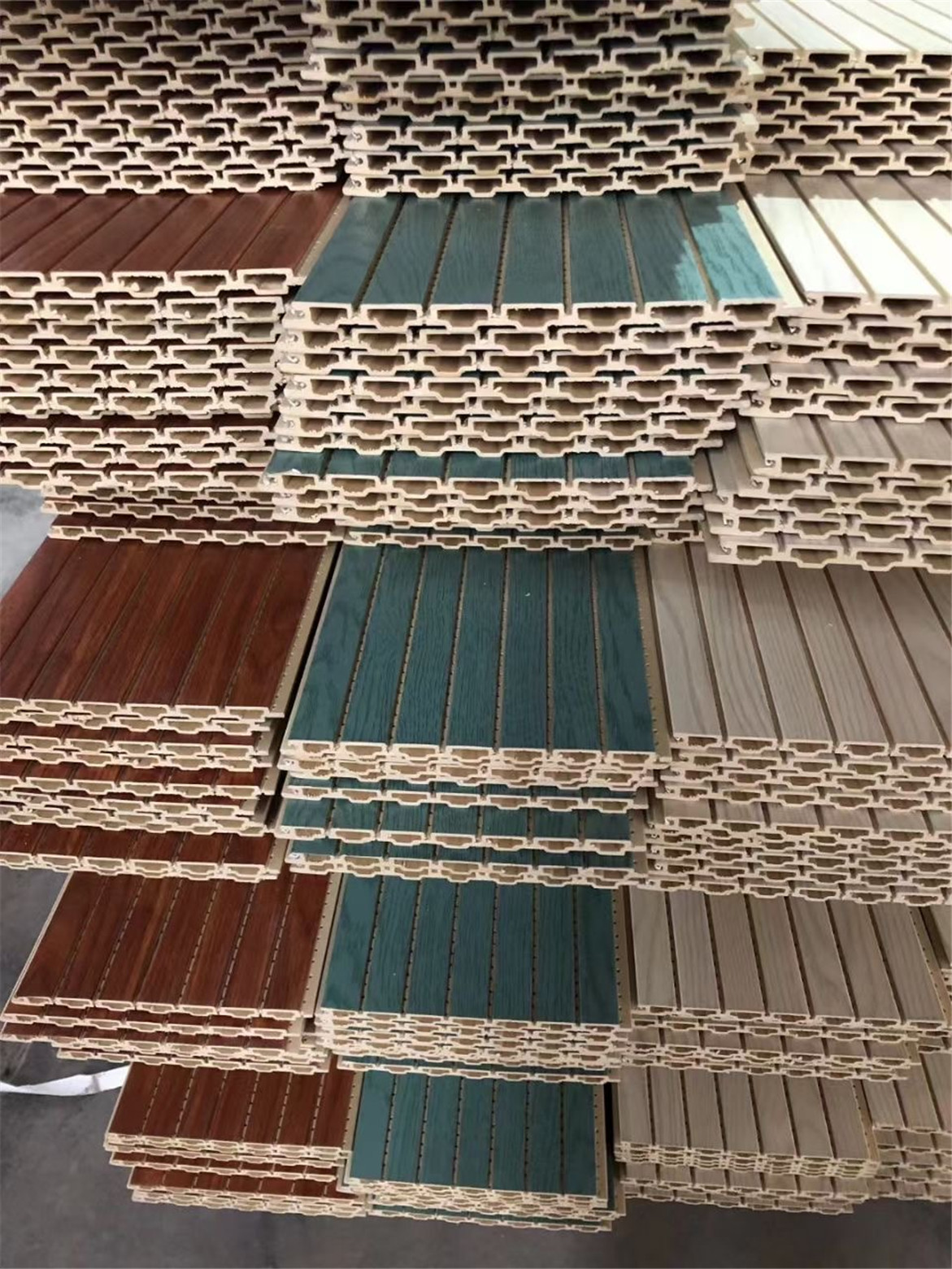 福州竹木纤维吸音板 生态木吸音板