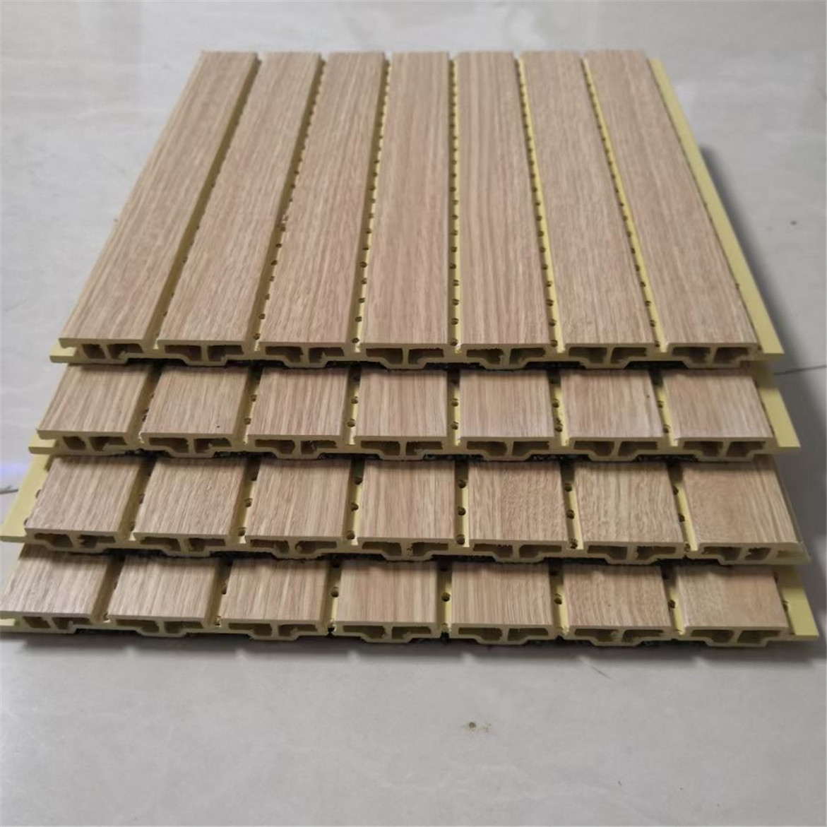 三明环保竹木纤维吸音板 生态木吸音板 生产安装