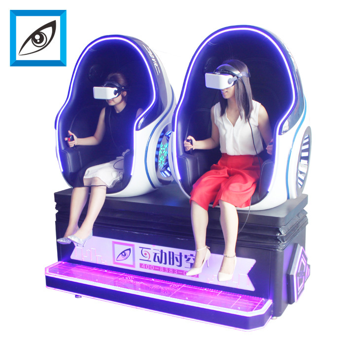 双人蛋椅 厂家直供终生维护 真实体验VR平台 虚拟蛋椅影院