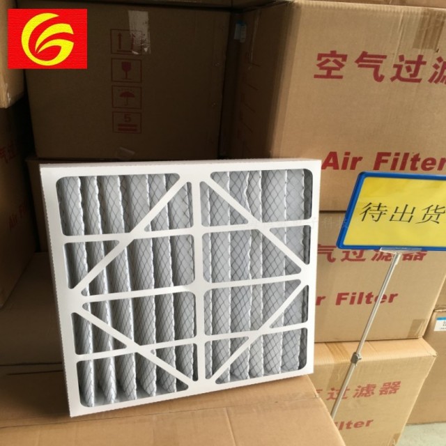 上海恒歌滤芯G4纸框初效空气过滤网
