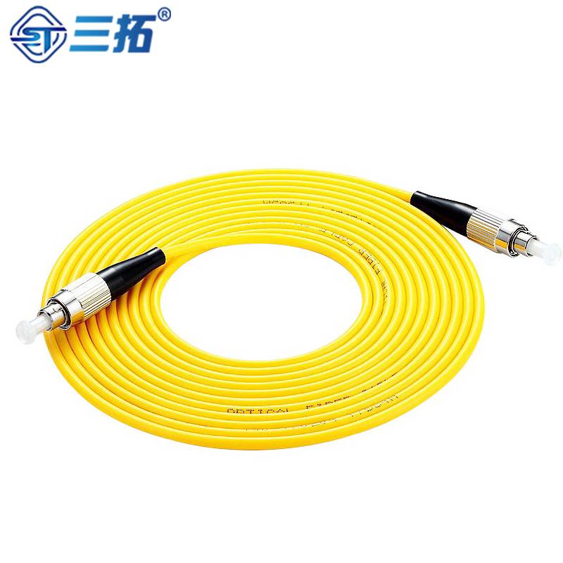 三拓FC-FC电信级单模单芯光纤跳线、3米/5米/10米/15米/20米/按需定制
