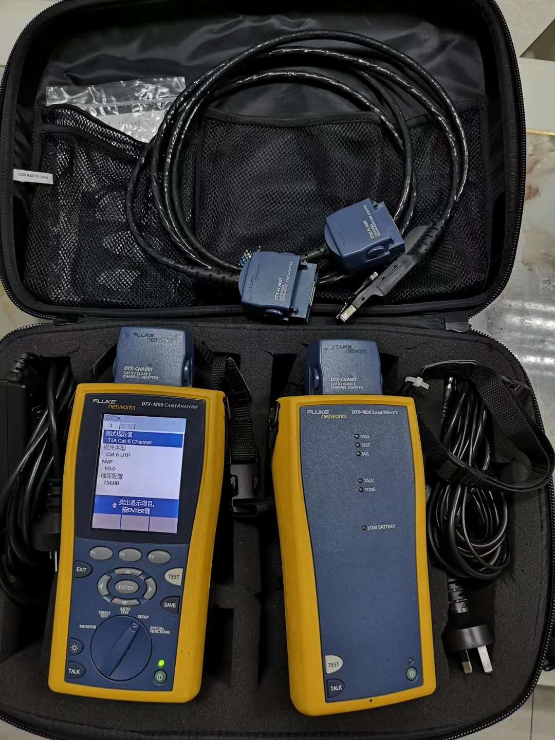 东莞市德佳仪器供应FLUKE DTX-1800线缆分析仪