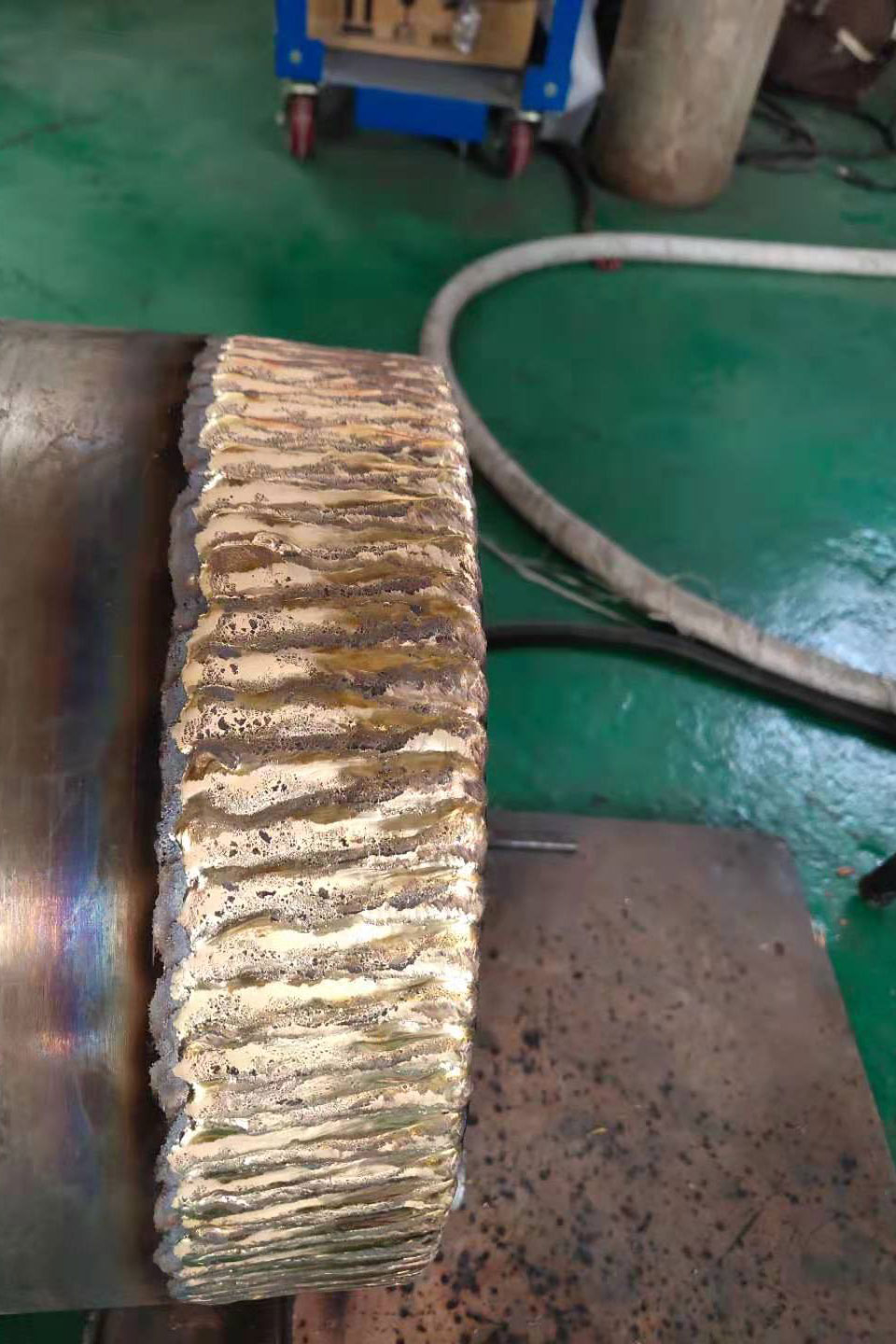 紫铜与不锈钢异种焊接-火焰焊-运行平稳