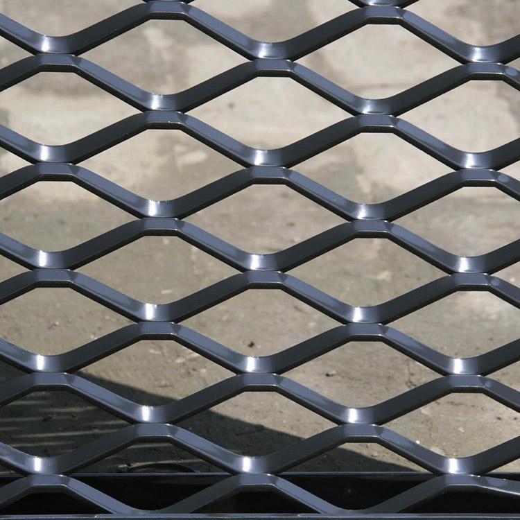 厂家供应镀锌钢板网 菱形冲孔金属板拉伸网 室内装饰铝板网