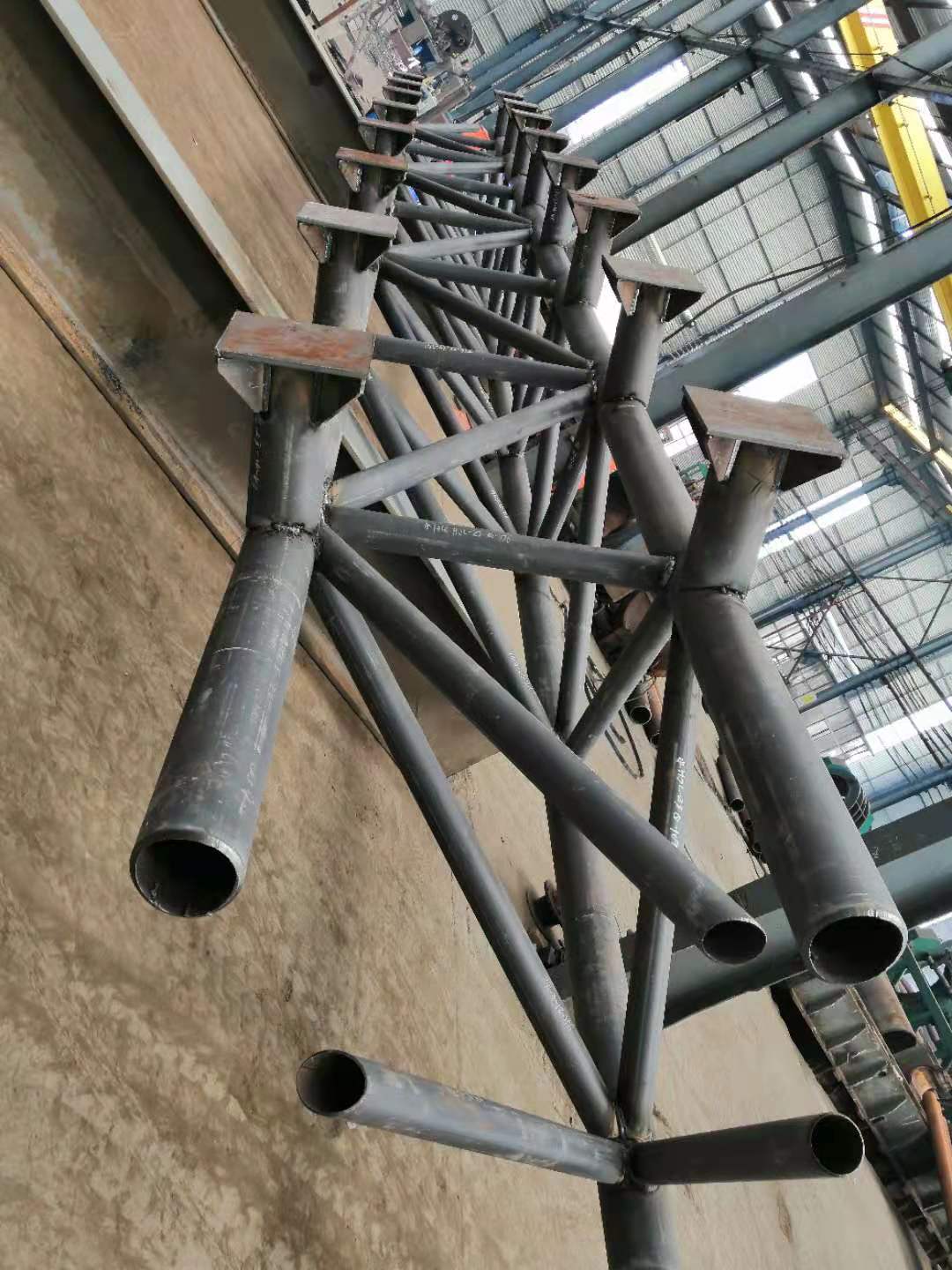 管桁架网架工程加工 钢结构弯管加工