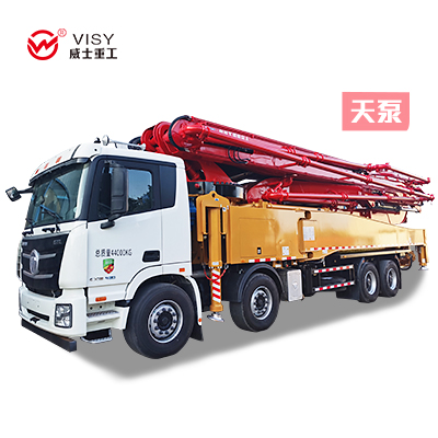 小高层施工水泥浇筑泵车 可移动臂架式天泵车 34米37米混凝土泵车