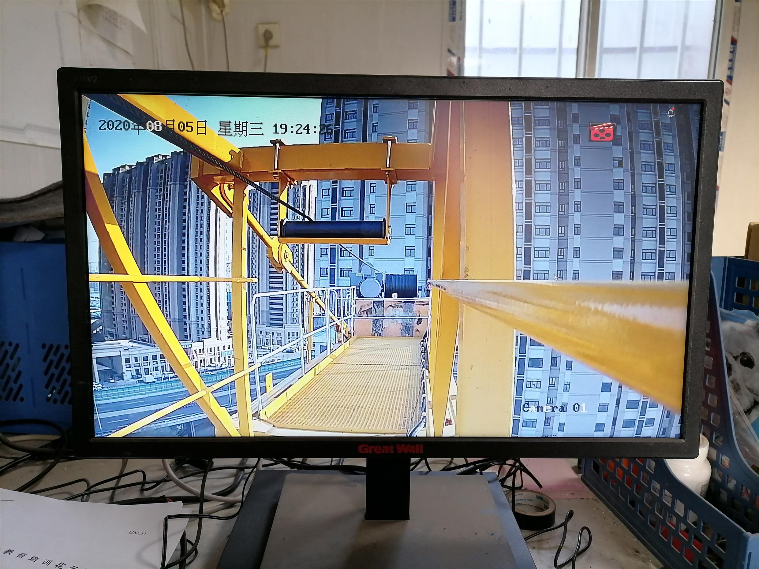重庆吊钩盲区可视化 塔吊吊钩可视化 一年质保
