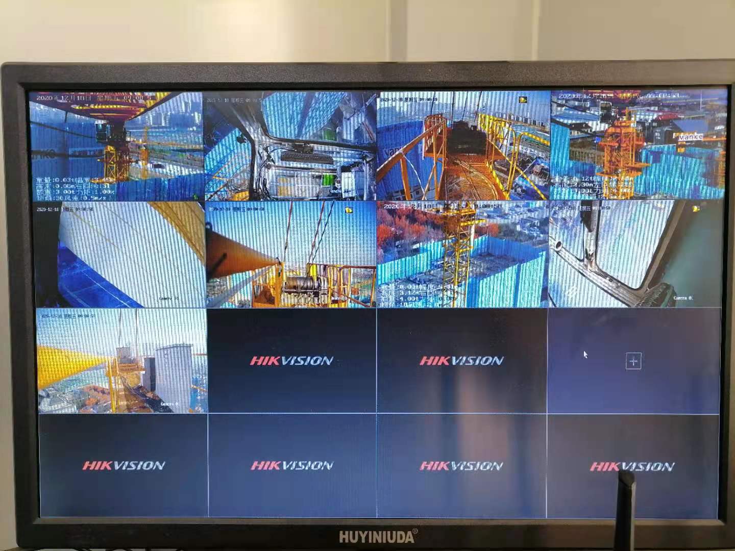 大屏显示 青海塔机吊钩可视化系统