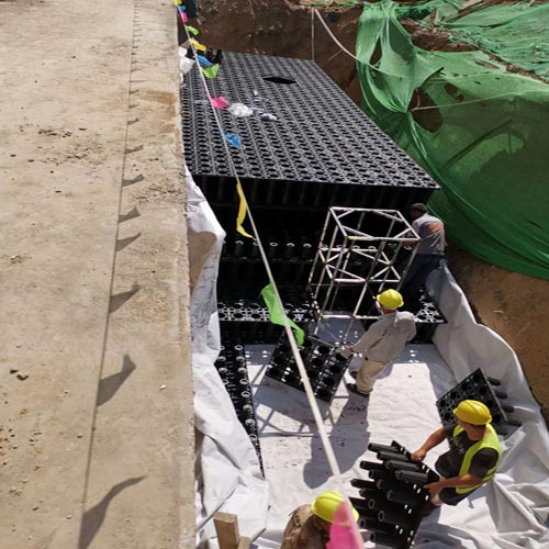六安雨水收集系统pp模块厂家 合肥天融环保科技有限公司