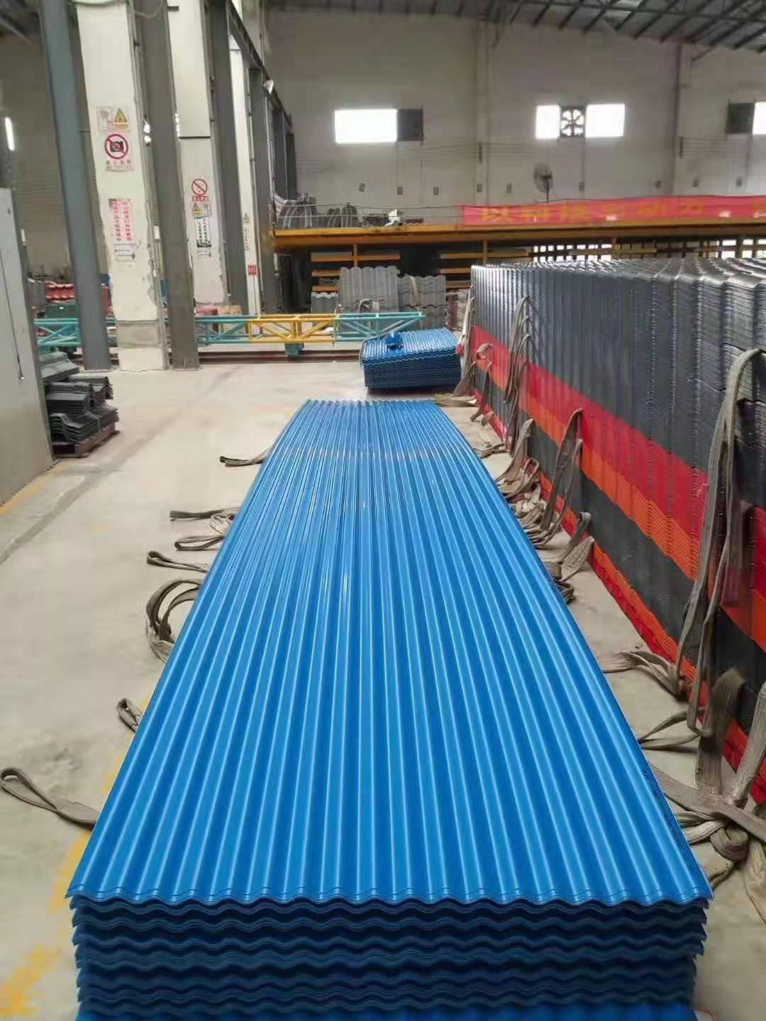 海南养殖场波浪瓦 虹鑫 PVC塑胶瓦 碳纤维瓦 遮阳棚隔热瓦