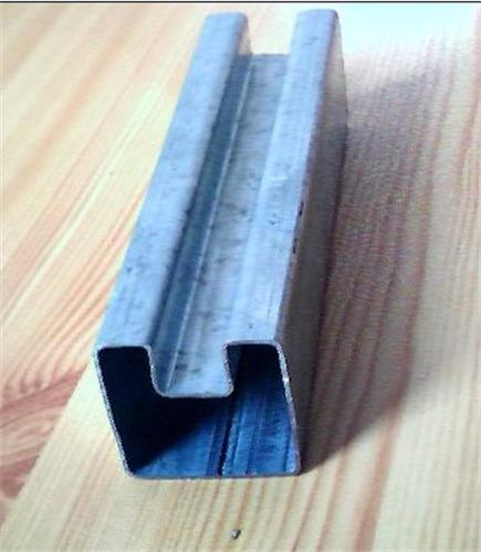 天津不锈钢凹槽管生产厂家 工期短 凹槽方管
