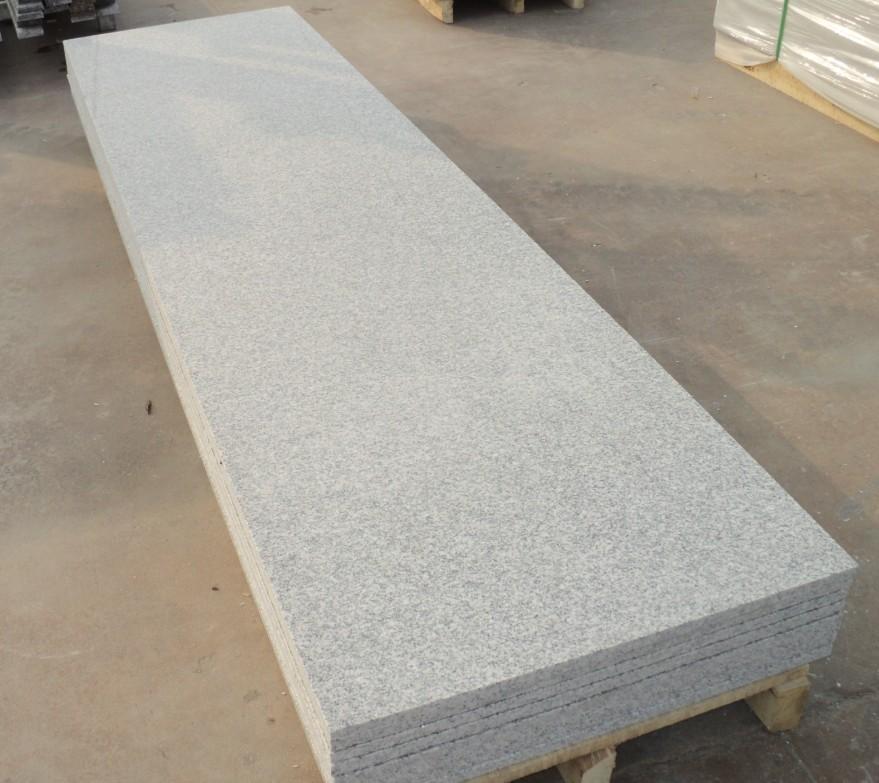 深圳浅灰色花岗岩芝麻白板材工程板材加工