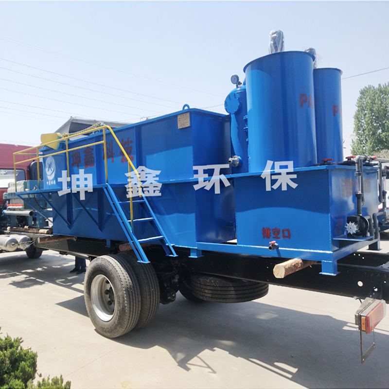 KX-100气浮机污水处理设备 处理养殖污水设备 坤鑫厂家