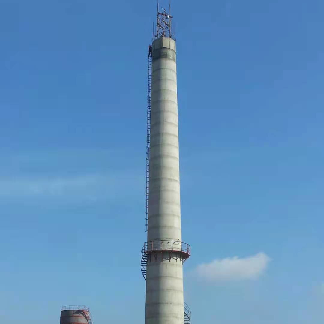 江苏中石油烟囱新建厂家 可按需施工 80米烟囱新建