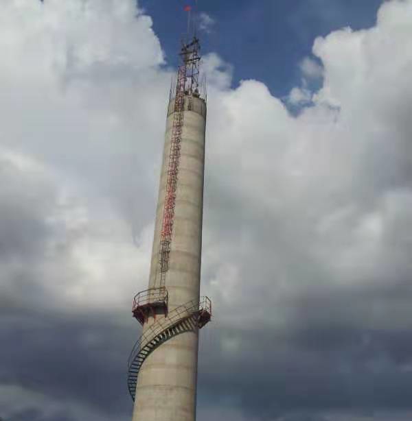 江苏中石油烟囱新建厂家 可按需施工 80米烟囱新建