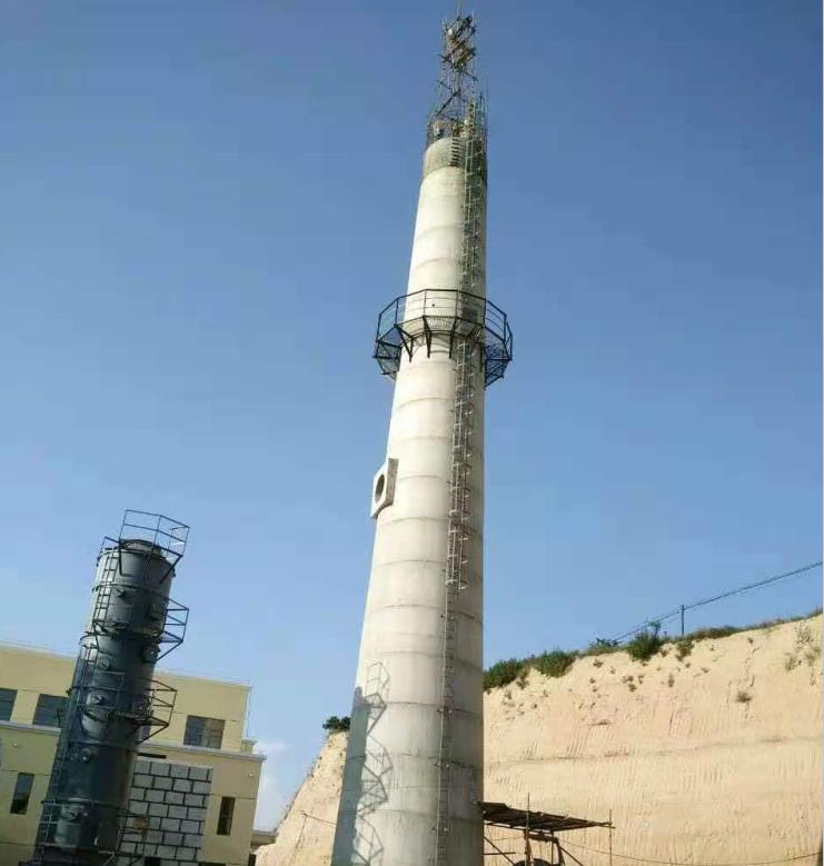 徐州120米混凝土烟囱新建工程