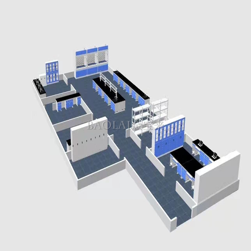茂名PCR实验室PCR净化车间单位 疾病预防控制中心实验室平面图 移动方舱PCR实验室设计