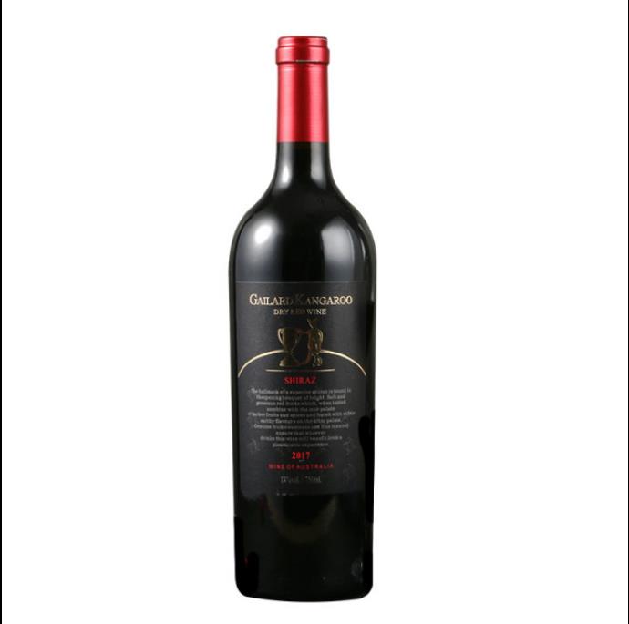 澳洲原瓶进口红酒14度大袋鼠西拉干红葡萄酒代理招商*定制