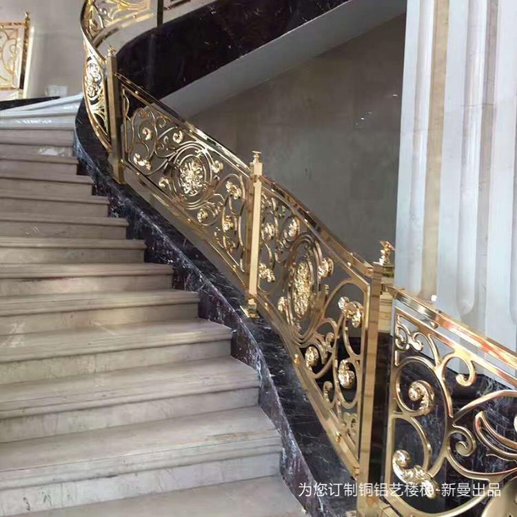 沅江欧式铜雕花楼梯成为追求品味生活人士的选择