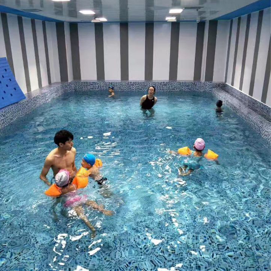 威海恒温游泳池设备 拼装钢结构可拆卸泳池 可出设计图